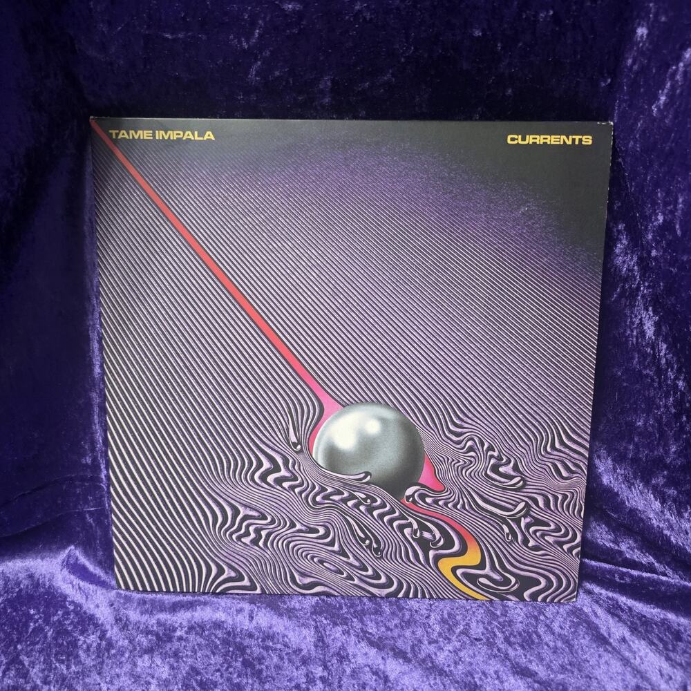 Tame Impala Currents 2LP Vinyl Record 2015 Gatefold Psych Rock Inners VG+/EX